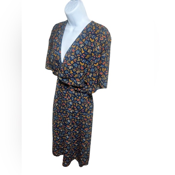 Madewell Women's Minimal Floral Mini Dress - Size (16) - Excellent Condition - Picture 3 of 10